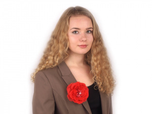 Brož / ozdoba růže Ø11 cm