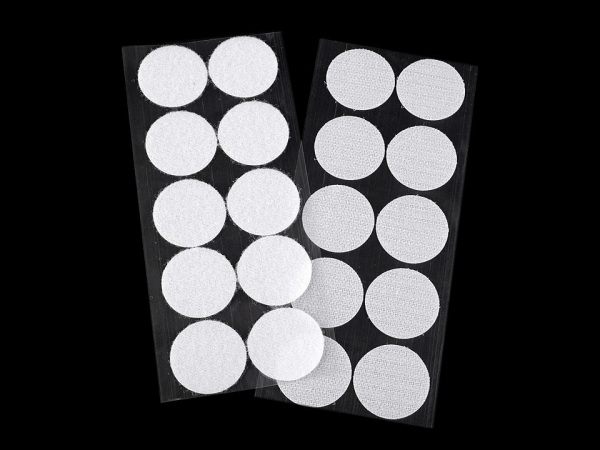 Suchý zip samolepicí kolečka Ø35 mm