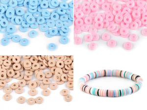 Korálky fimo kroužek Ø6 mm