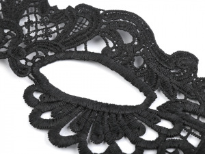 Karnevalová maska - škraboška krajková