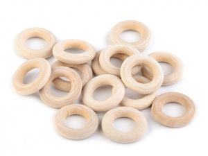 Dřevěný kroužek vnější Ø24 mm