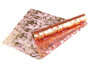 Pavučinka metalická šíře 36 cm svatební