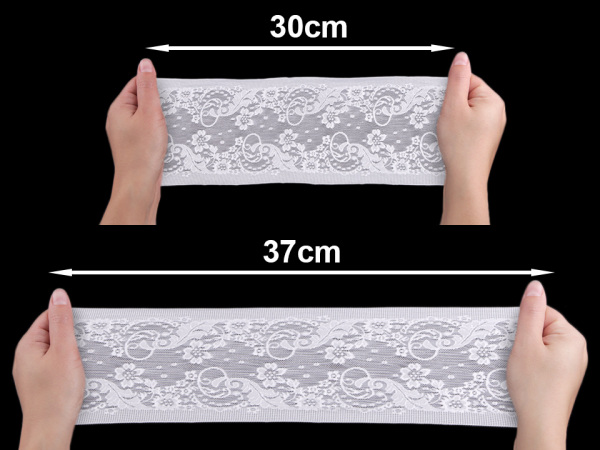 Elastická krajka / vsadka šíře 12,5 cm