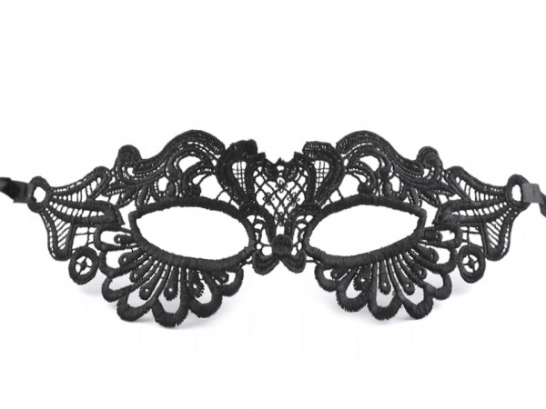 Karnevalová maska - škraboška krajková