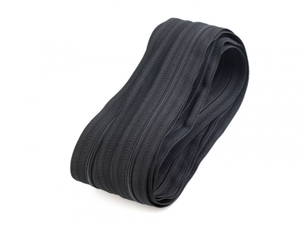 Zip spirálový šíře 4 mm pevný metráž