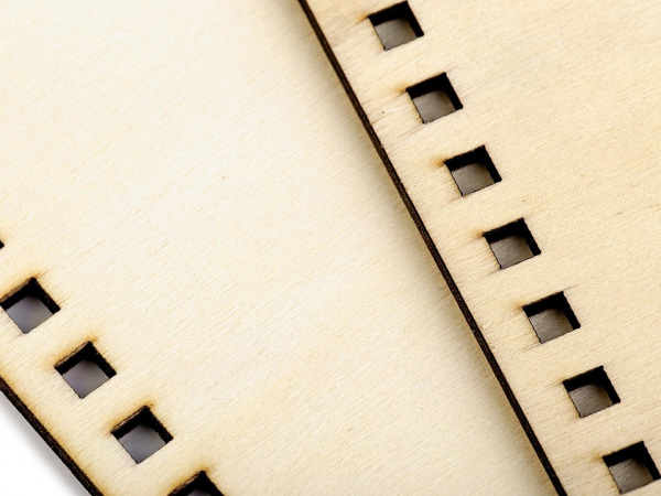 Dřevěné desky na výrobu zápisníku A5