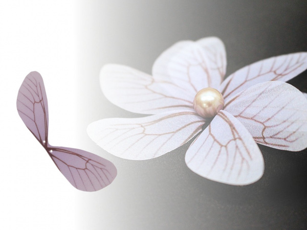 Křídla vážky - polotovar 2,5x8 cm