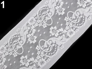 Elastická krajka / vsadka šíře 12,5 cm