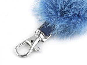 Kožešinová bambule na kabelku z norka