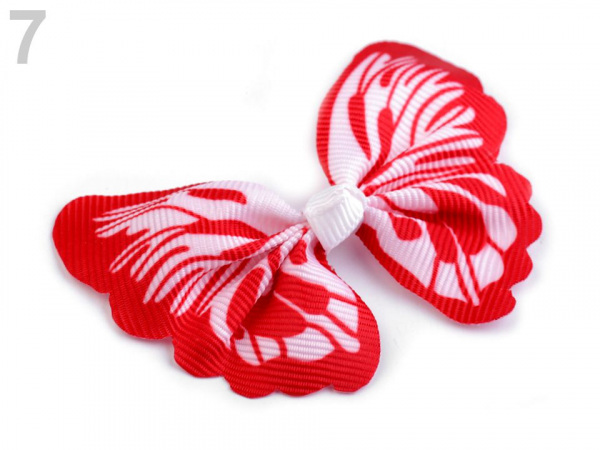 Textilní aplikace / nášivka 3D motýl