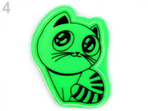 Reflexní samolepka kočka, tlapka