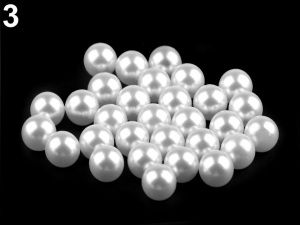 Perly / korálky Ø10 mm k nýtování