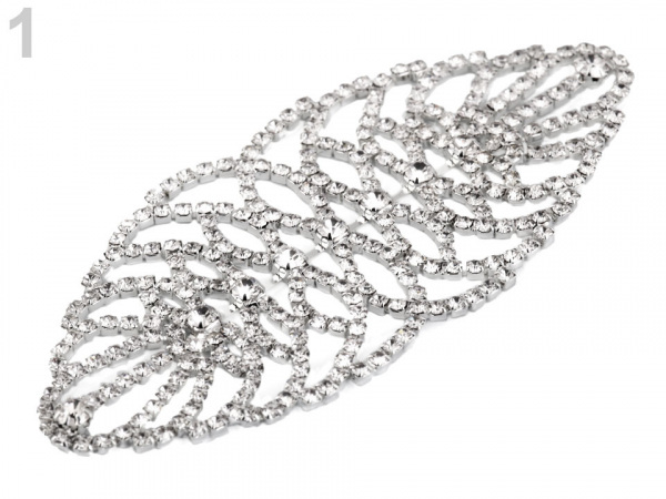 Štrasová aplikace k našití