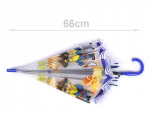 Dětský deštník beruška, motýl, pirát, princezna, žába 2. jakost