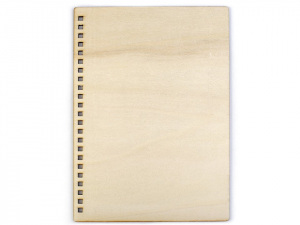 Dřevěné desky na výrobu zápisníku A5