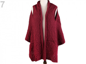 Pletená vesta / šála