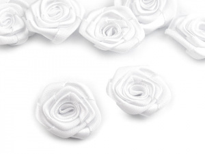 Saténová růže Ø30 mm