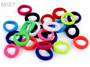 Mini gumičky do vlasů mix