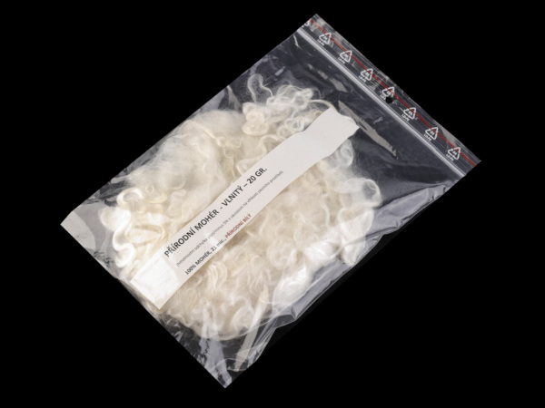 Přírodní mohér 20 g vlnitý