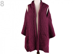 Pletená vesta / šála