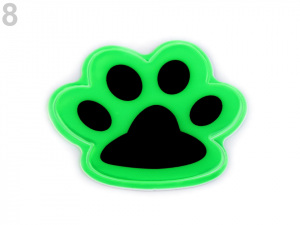 Reflexní samolepka kočka, tlapka