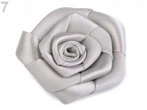 Saténová růže Ø50 mm