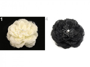 Brož / ozdoba růže Ø11 cm