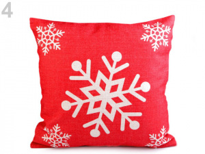 Vánoční povlak na polštář 43x43 cm