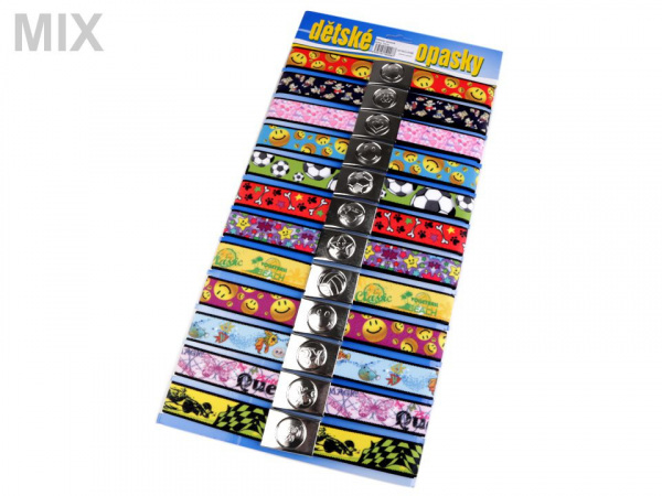 Dětský pásek šíře 3 cm