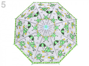 Dětský deštník beruška, motýl, pirát, princezna, žába 2. jakost