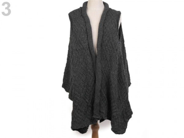 Pletená vesta / šála