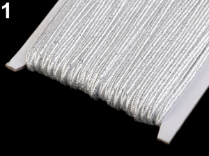 Sutaška šíře 3 mm s lurexem