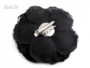 Brož / ozdoba růže Ø11 cm