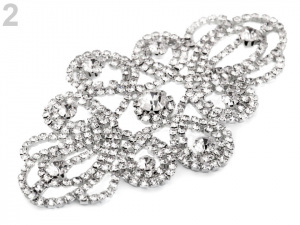 Štrasová aplikace k našití