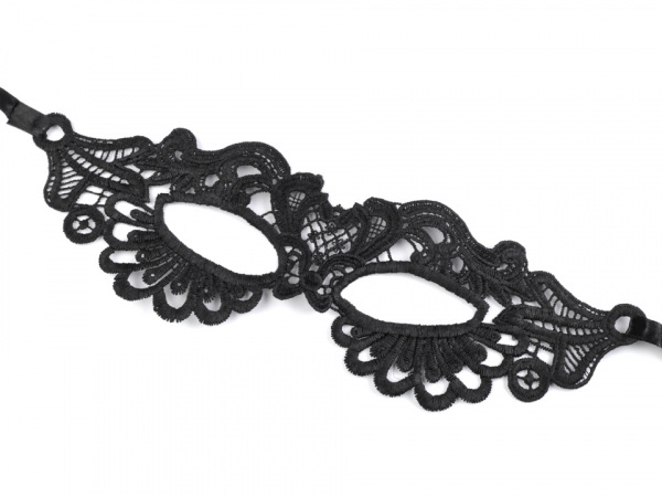Karnevalová maska - škraboška krajková