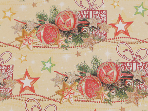 Balicí papír vánoční 70x200 cm