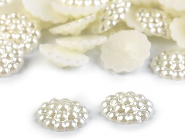 Perlová ozdoba k nalepení Ø13 mm