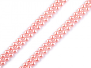 Borta s perlami šíře 9 mm