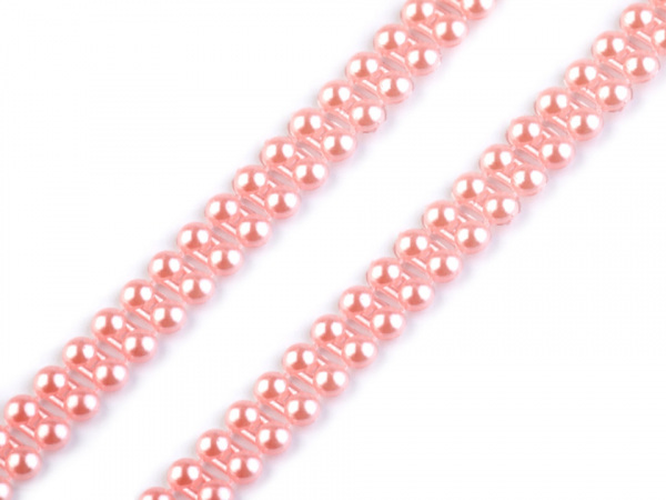 Borta s perlami šíře 9 mm