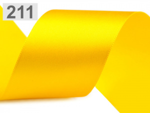 Atlasová stuha oboulící svazky po 5 m šíře 50 mm