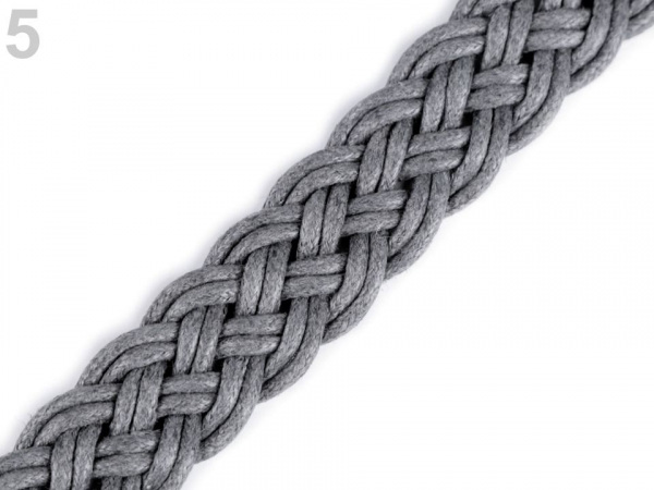 Splétaný popruh šíře 20 mm