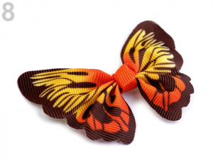 Textilní aplikace / nášivka 3D motýl