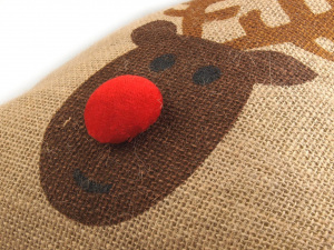 Dárkový pytlík sobík velký 30x40 cm jutový