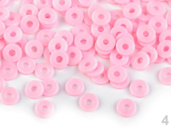 Korálky fimo kroužek Ø6 mm