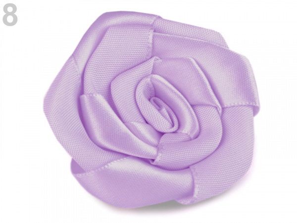 Saténová růže Ø50 mm