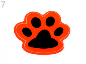 Reflexní samolepka kočka, tlapka