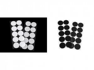 Suchý zip samolepicí kolečka Ø35 mm