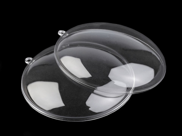 Plastový medailon Ø7 cm dvoudílný