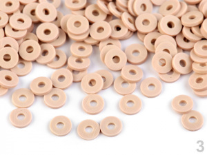 Korálky fimo kroužek Ø6 mm
