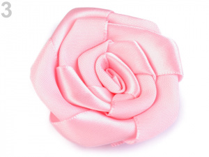 Saténová růže Ø50 mm